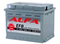 Аккумулятор ALFA EFB 60 R