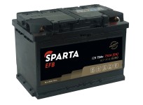 Аккумулятор SPARTA EFB 75 R