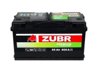 Аккумулятор ZUBR Premium 85 R