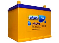 Аккумулятор АКОМ Asia 75 JL
