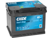 Аккумулятор EXIDE Start-Stop AGM 60 R