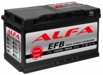 Аккумулятор ALFA EFB 100 R