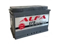 Аккумулятор ALFA EFB 77 R